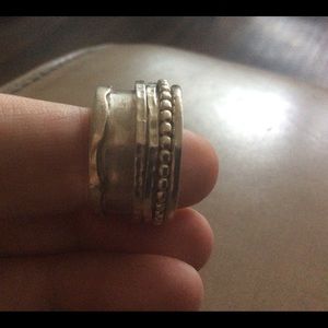 Silpada Spinner Ring Size 11